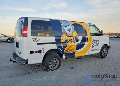 2014 Chevrolet Express G3500 Lt from USA, damaged, VIN 1GAZGYFG6E1143177